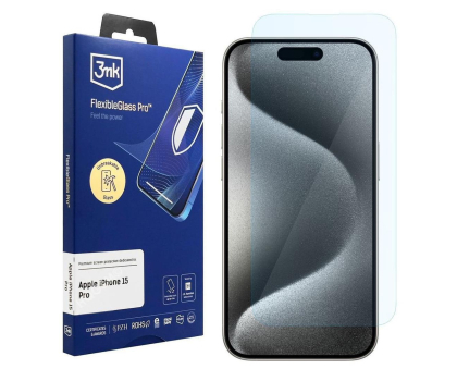 Szkło i folia ochronna 3mk Flexible Glass Pro do iPhone 15 Pro